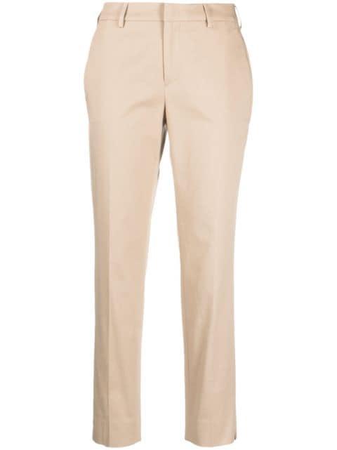 straight-leg stretch-cotton trousers by PT TORINO