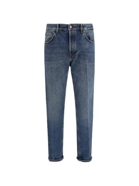 straight-leg turned-up jeans by PT TORINO