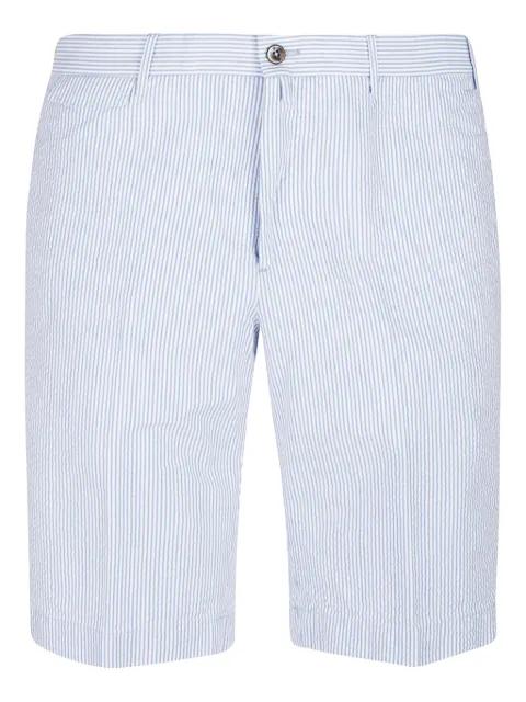 striped cotton shorts by PT TORINO