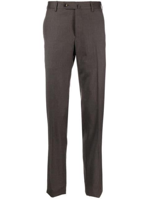 tailored pressed-crease trousers by PT TORINO