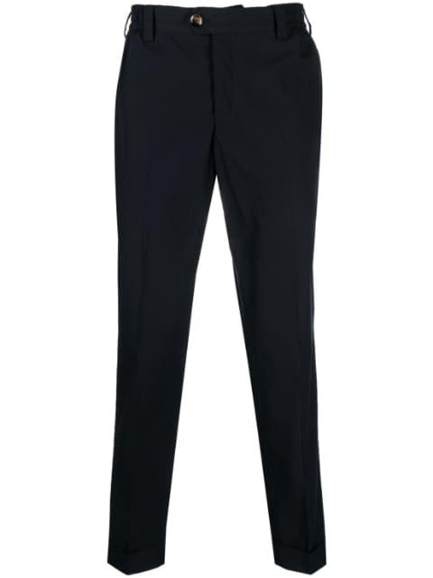 tapered-leg chino trousers by PT TORINO