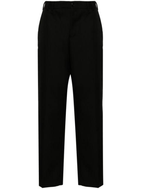 virgin wool straight-leg trousers by PT TORINO