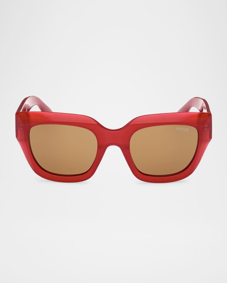 Butterfly Acetate Sunglasses by PUCCI