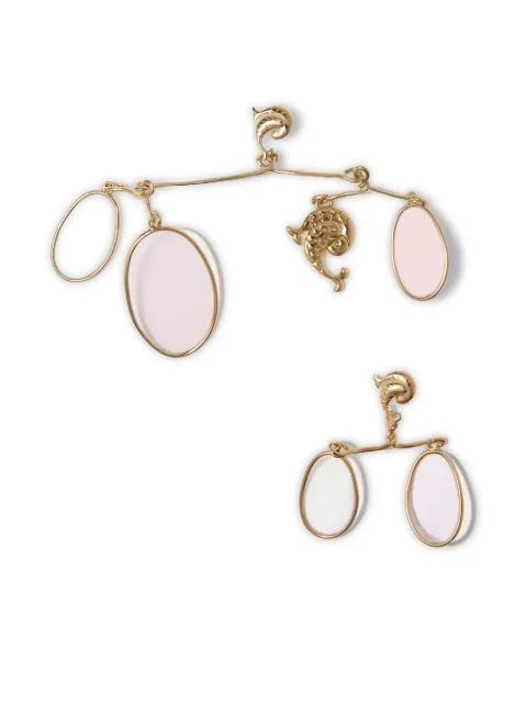 Chandelier earrings by PUCCI