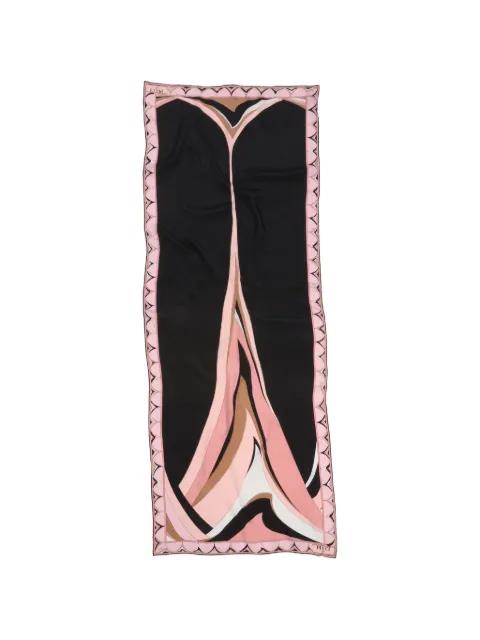 Fari print crepe de chine stole by PUCCI