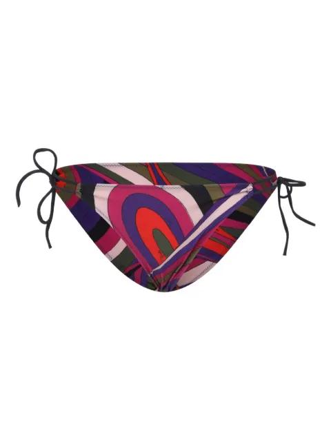 Iride-print bikini bottom by PUCCI