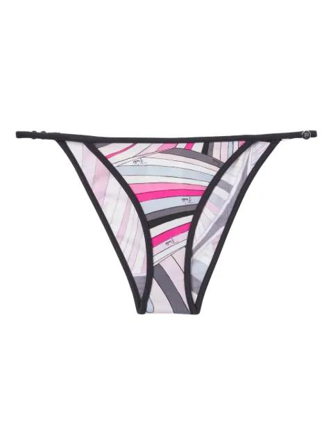 Iride-print bikini brief by PUCCI