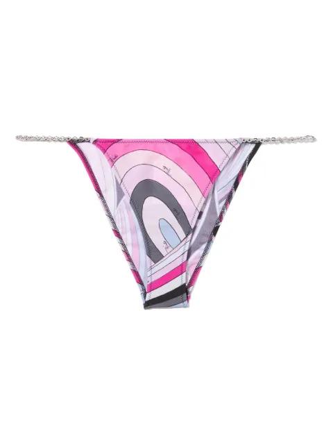 Iride-print bikini brief by PUCCI
