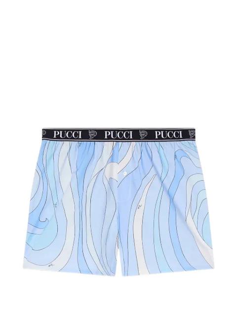 Marmo-print boxer shorts by PUCCI