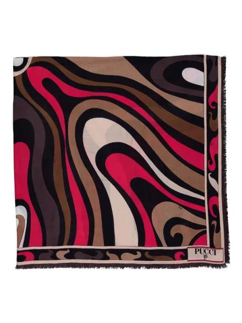 Marmo-print scarf by PUCCI