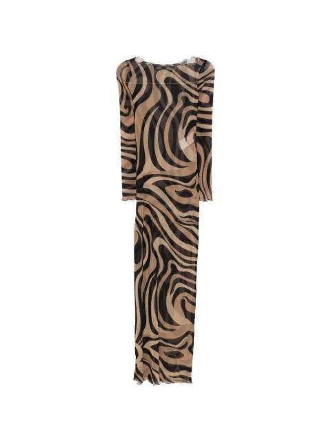 Marmo printed maxi dress by PUCCI
