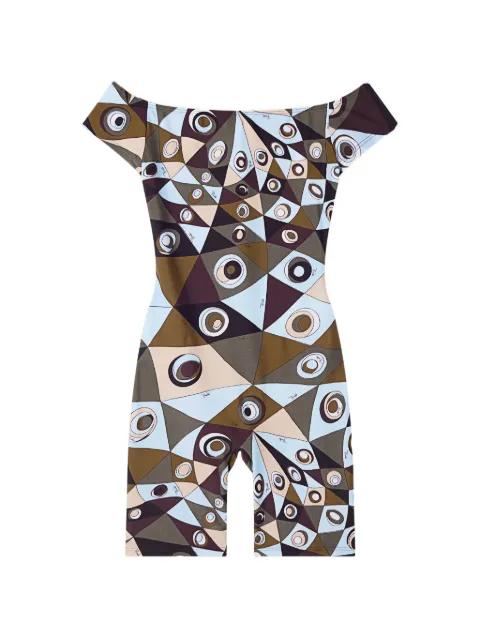 Occhi-print jumpsuit by PUCCI