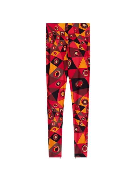 Occhi-print leggings by PUCCI