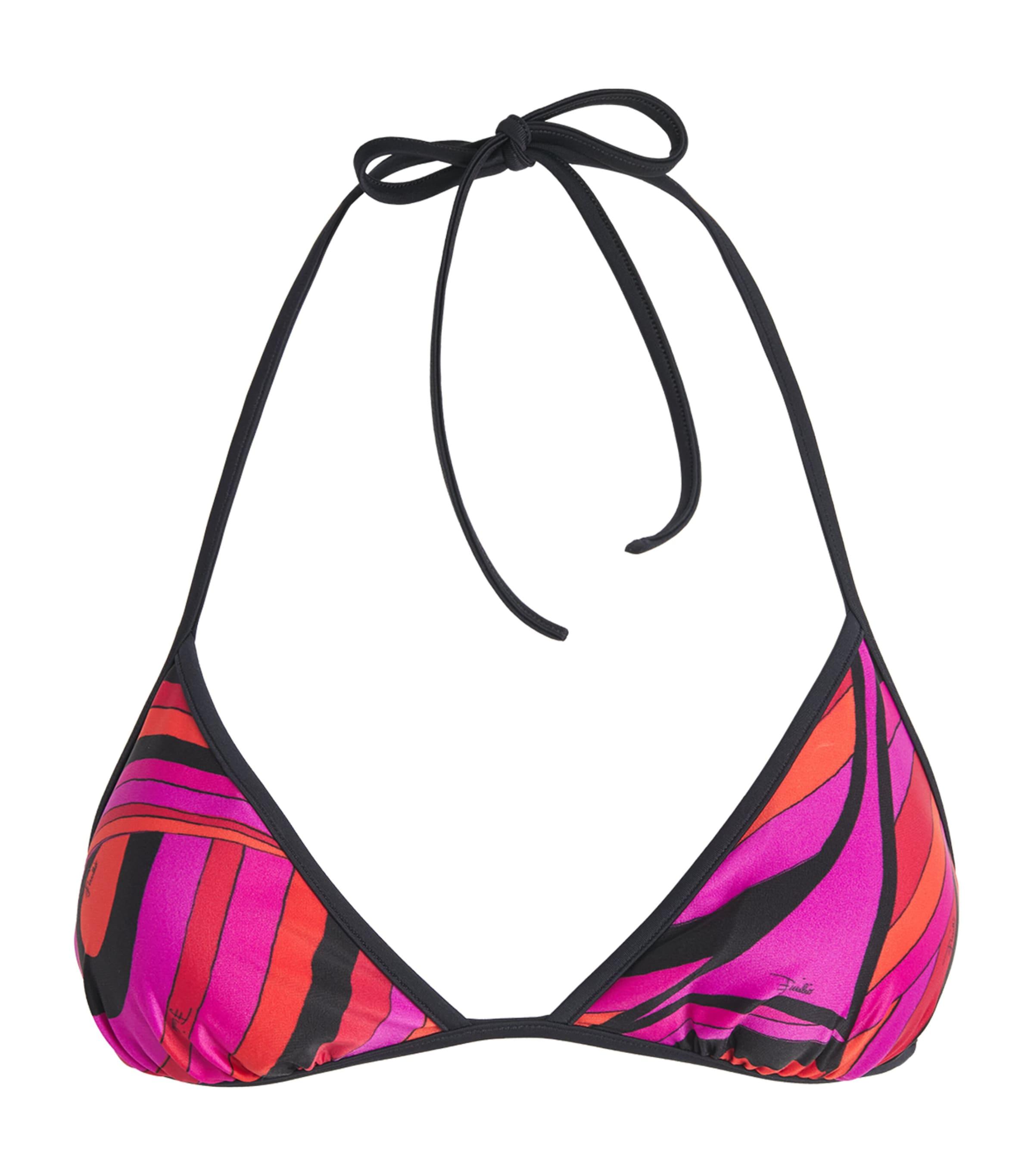 PUCCI Iride Triangle Bikini Top by PUCCI