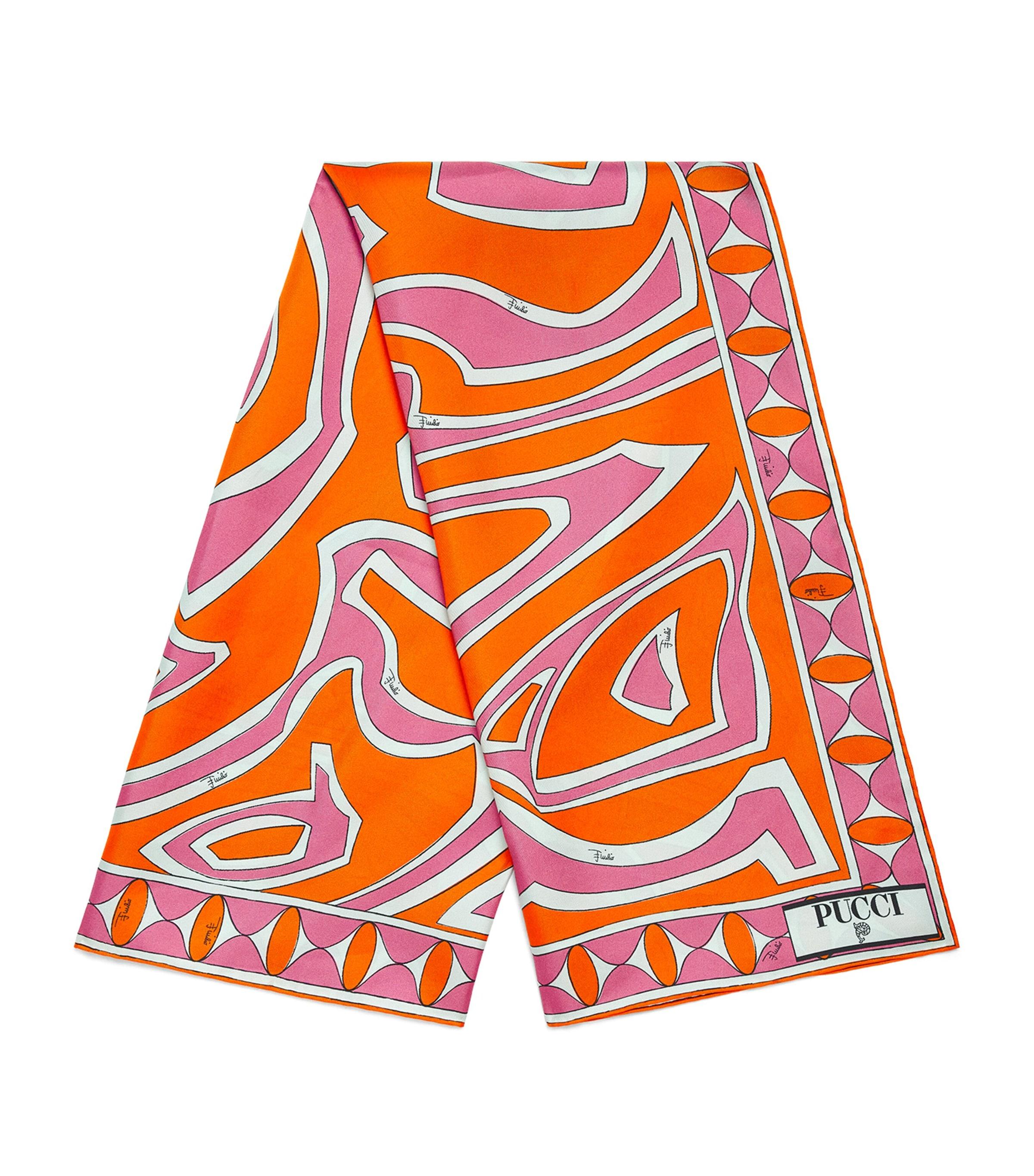 PUCCI Silk Labirinto Scarf by PUCCI