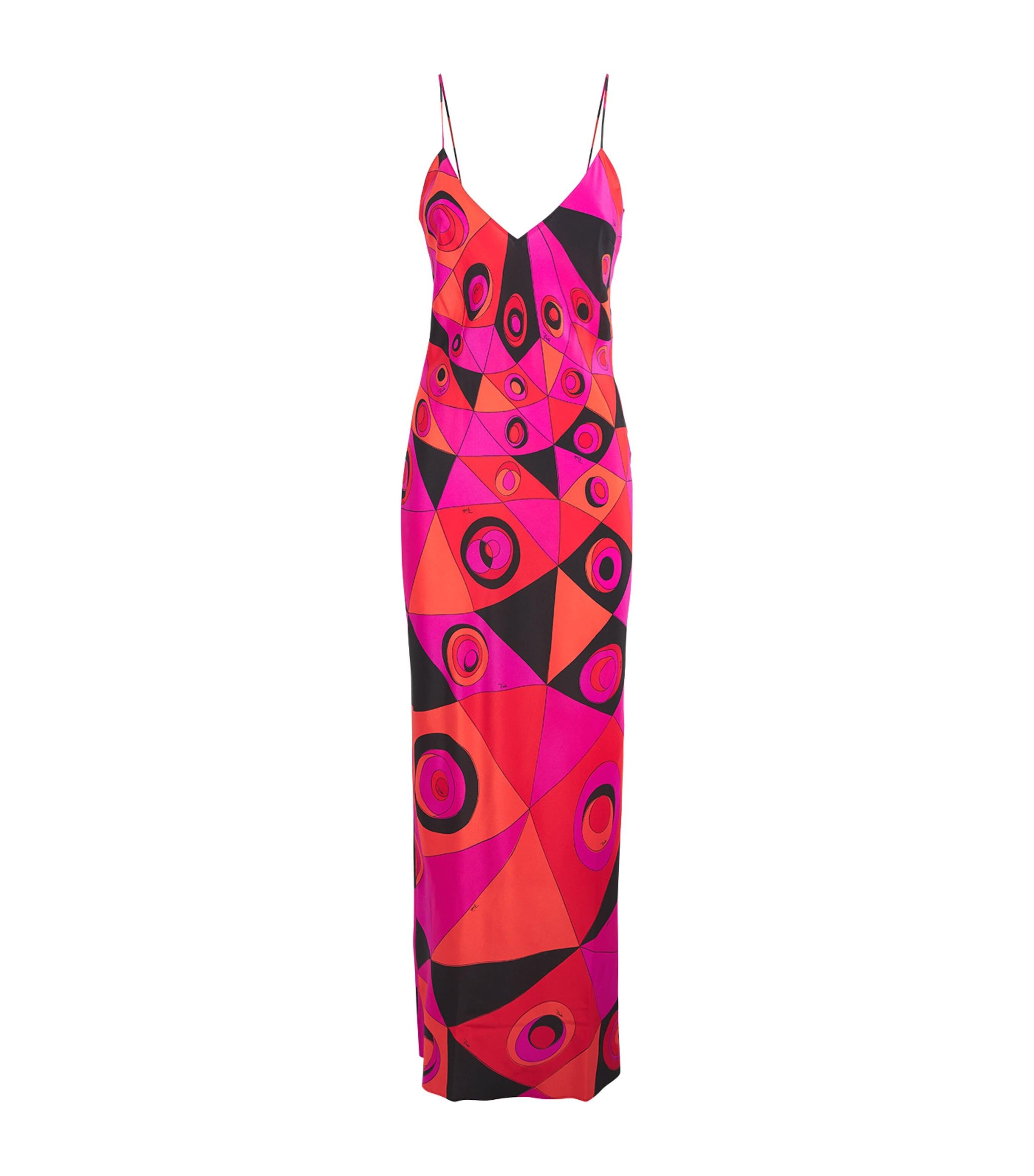 PUCCI Silk Occhi Maxi Dress by PUCCI
