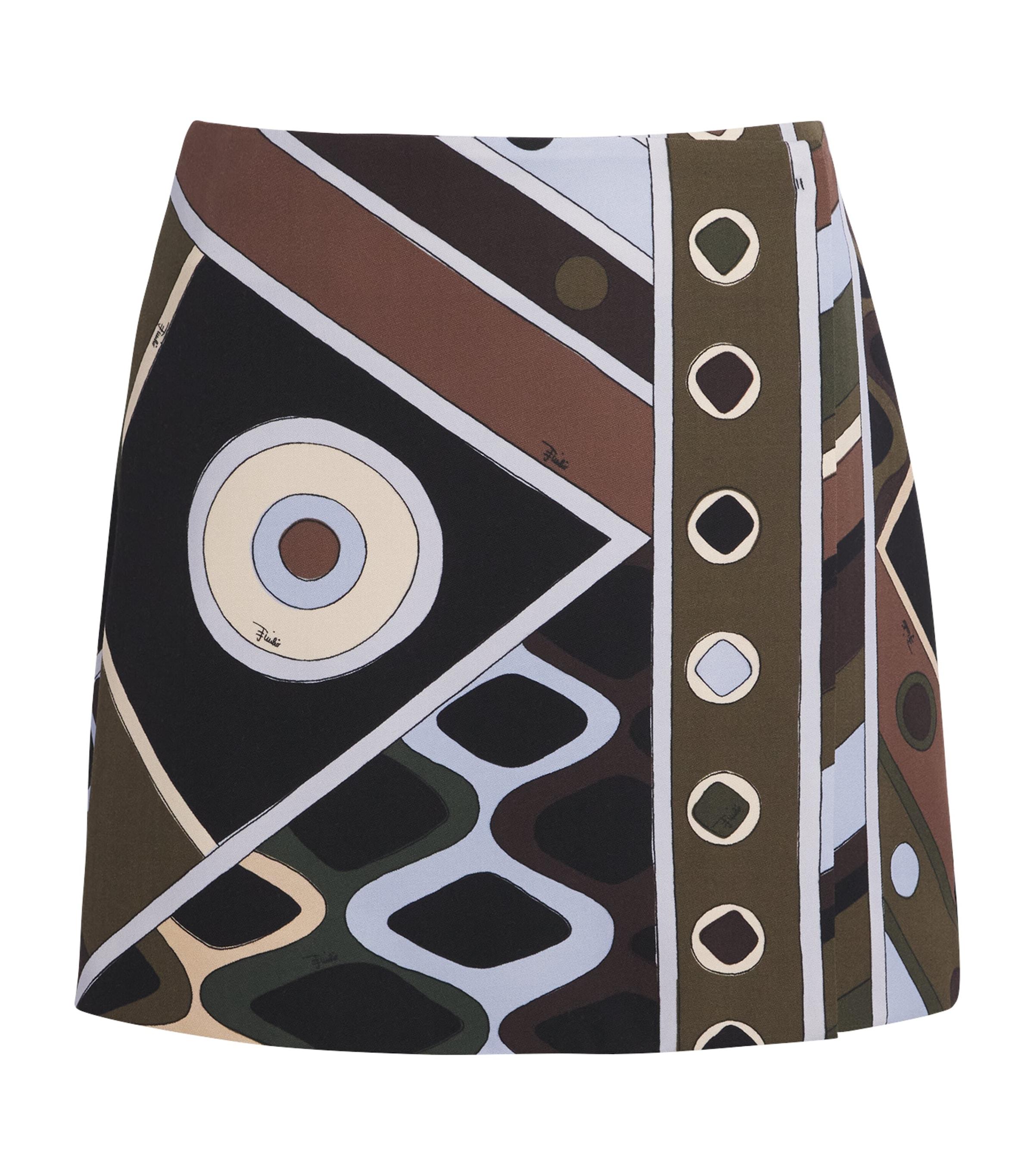 PUCCI Wool Vivara Mini Skirt by PUCCI