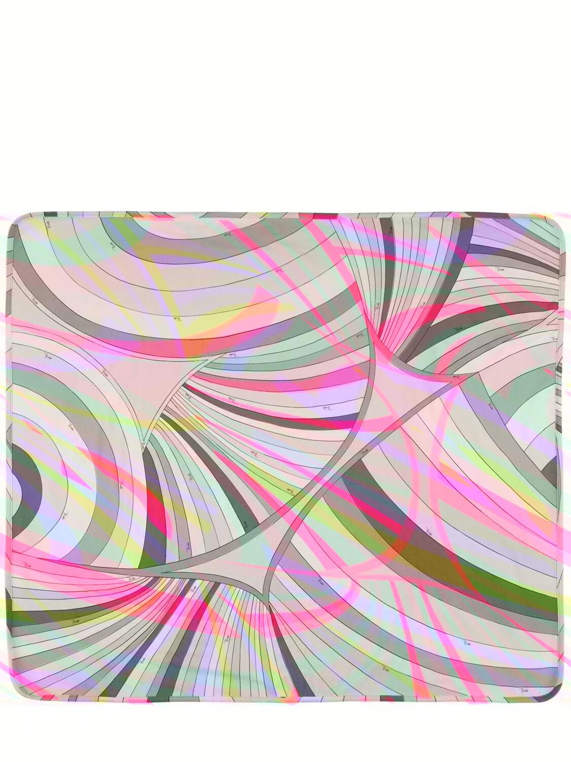 Printed Cotton Jersey Blanket by PUCCI