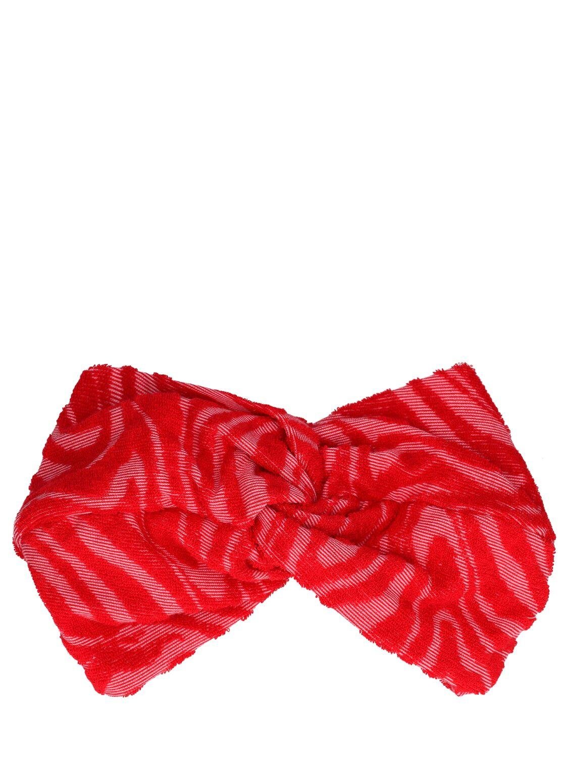 Printed Terry Hairband by PUCCI