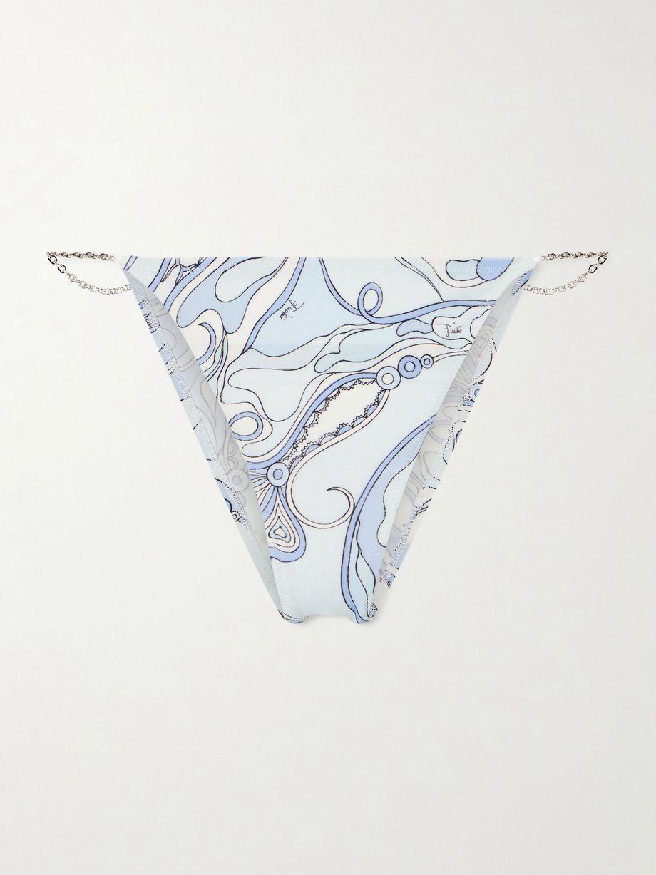 Printed bikini briefs by PUCCI