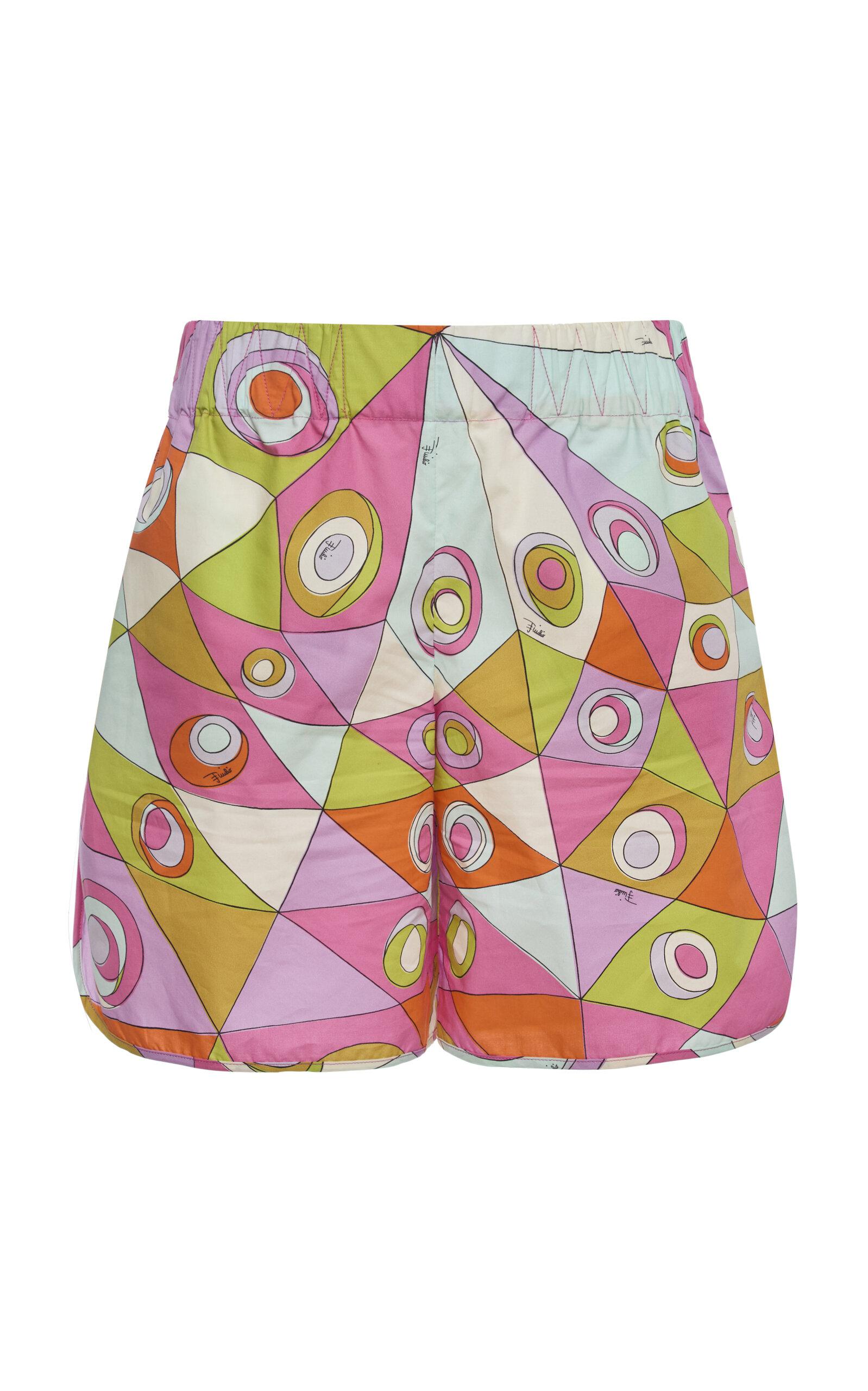Pucci Cotton Poplin Shorts - Moda Operandi by PUCCI
