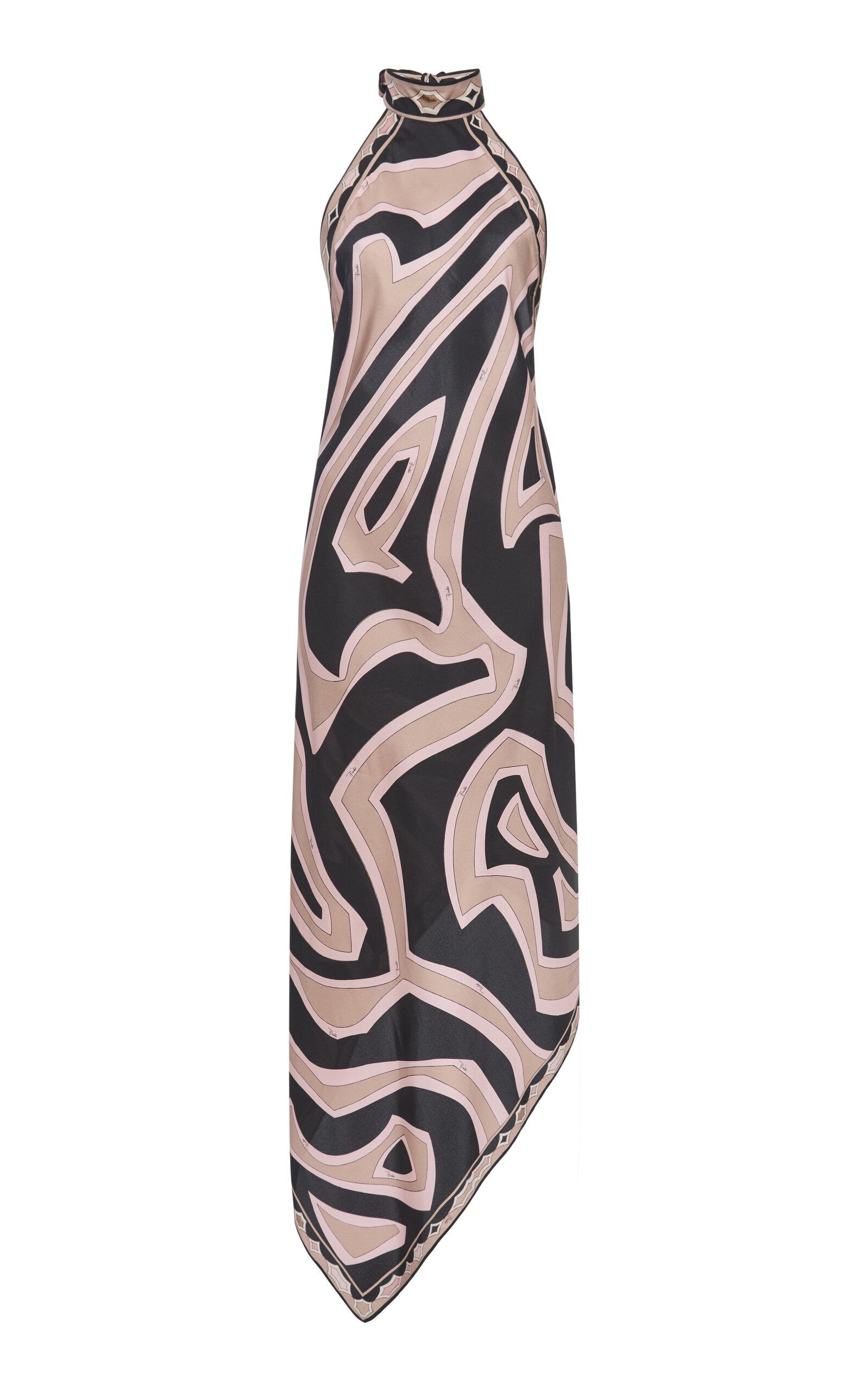 Pucci Printed Silk Twill Maxi Dress - Moda Operandi by PUCCI