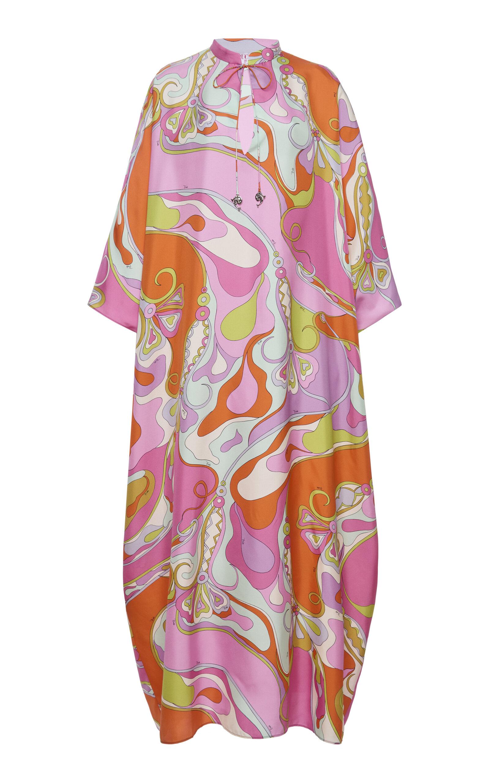 Pucci Silk Twill Caftan - Moda Operandi by PUCCI
