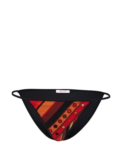 Vivara geometric-print bikini bottoms by PUCCI