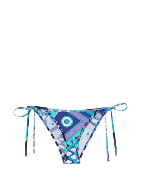Vivara-print bikini top by PUCCI