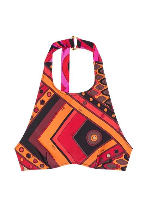 Vivara-print coulotte bikini bottoms by PUCCI