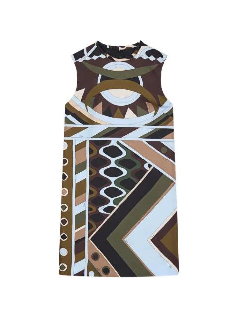 Vivara-print silk dress by PUCCI