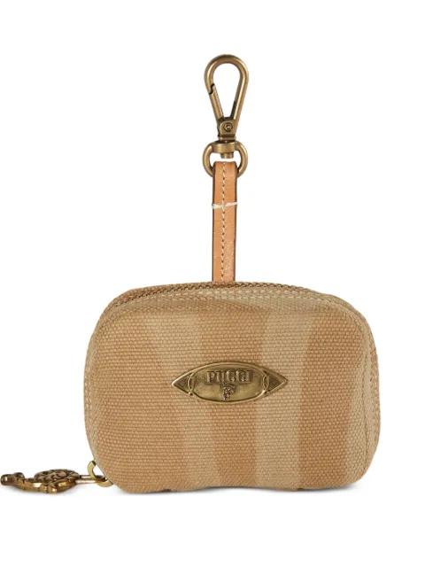 Yummy logo-plaque pouch by PUCCI