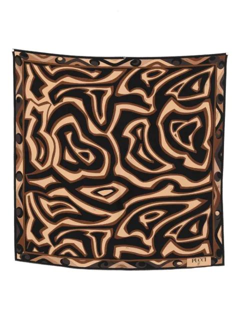abstract-pattern scarf by PUCCI