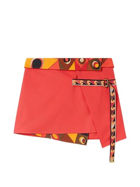 cotton wrap skirt by PUCCI