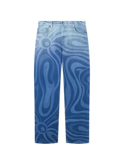 denim trousers in Marmo by PUCCI