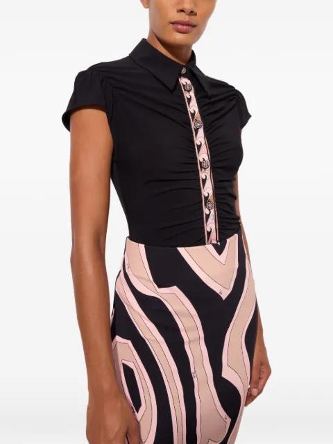 drape detail blouse by PUCCI