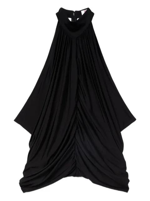 draped turtleneck top by PUCCI