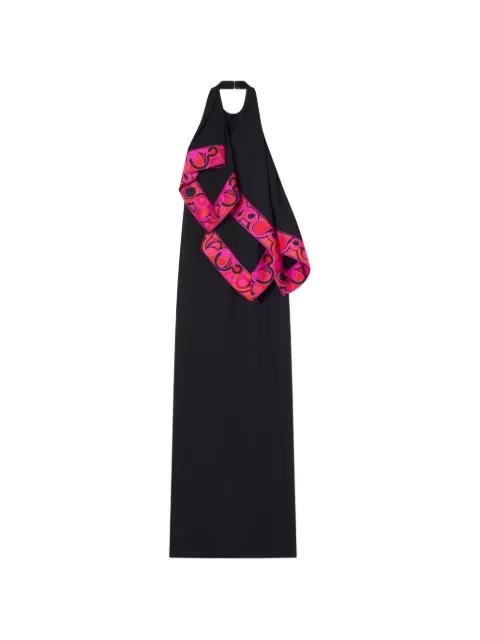 dress with printed ruffle details by PUCCI