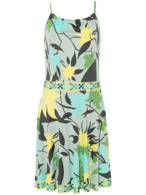 fitted floral-print dress by PUCCI 