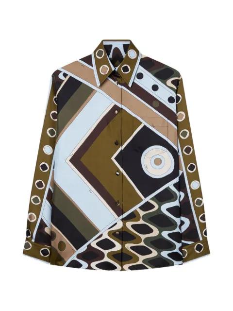 geometric-print shirt by PUCCI