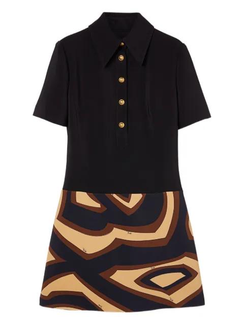 graphic-print mini dress by PUCCI