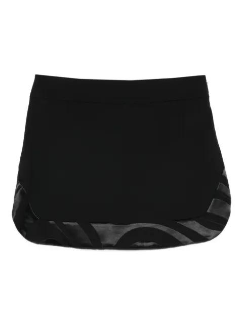 hem-pattern skirt by PUCCI