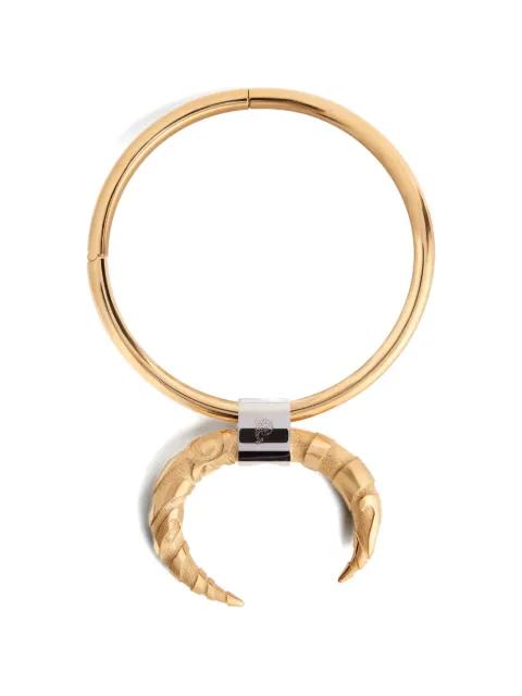 horn-textured necklace by PUCCI