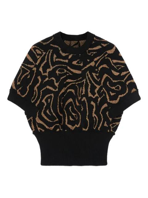 jacquard labirinto top by PUCCI