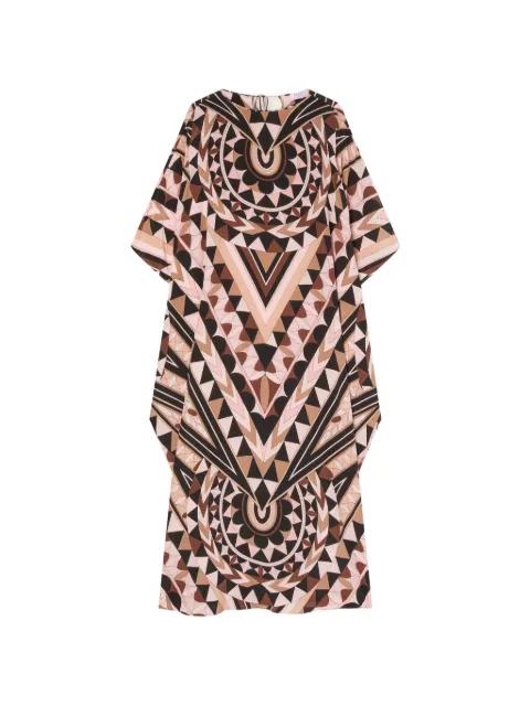 manuba-print caftan by PUCCI