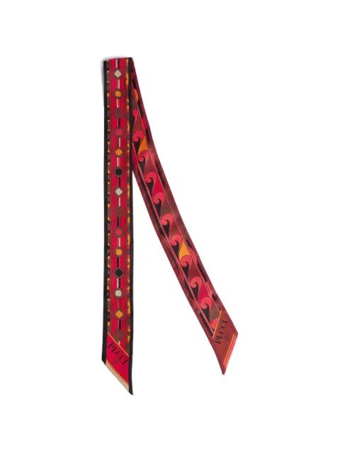 mixed-print silk twill by PUCCI