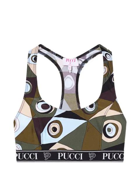 occhi-print top by PUCCI