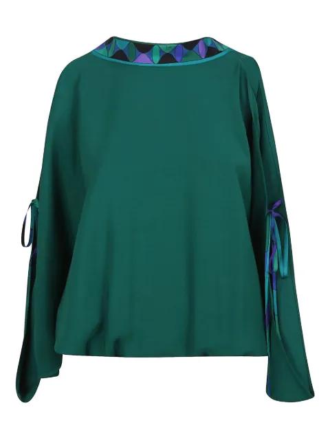 open-back blouse by PUCCI