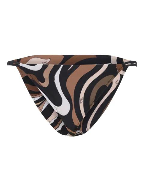 patterned bikini bottom by PUCCI