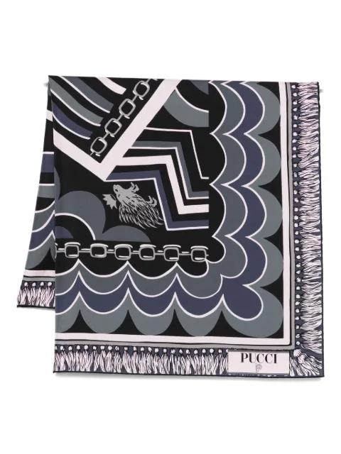 printed silk scarf by PUCCI